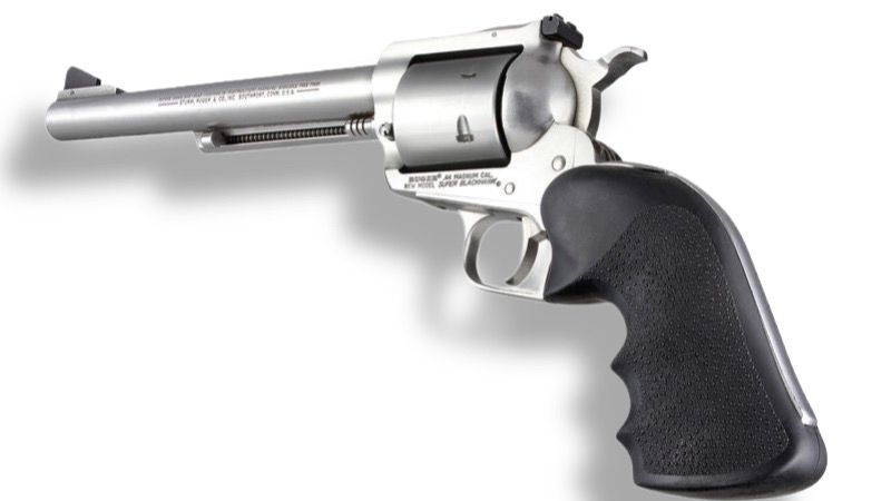 OverMolded® Rubber Grip - Black for Ruger Super Blackhawk (Long Barrel) & Super Blackhawk Hunter